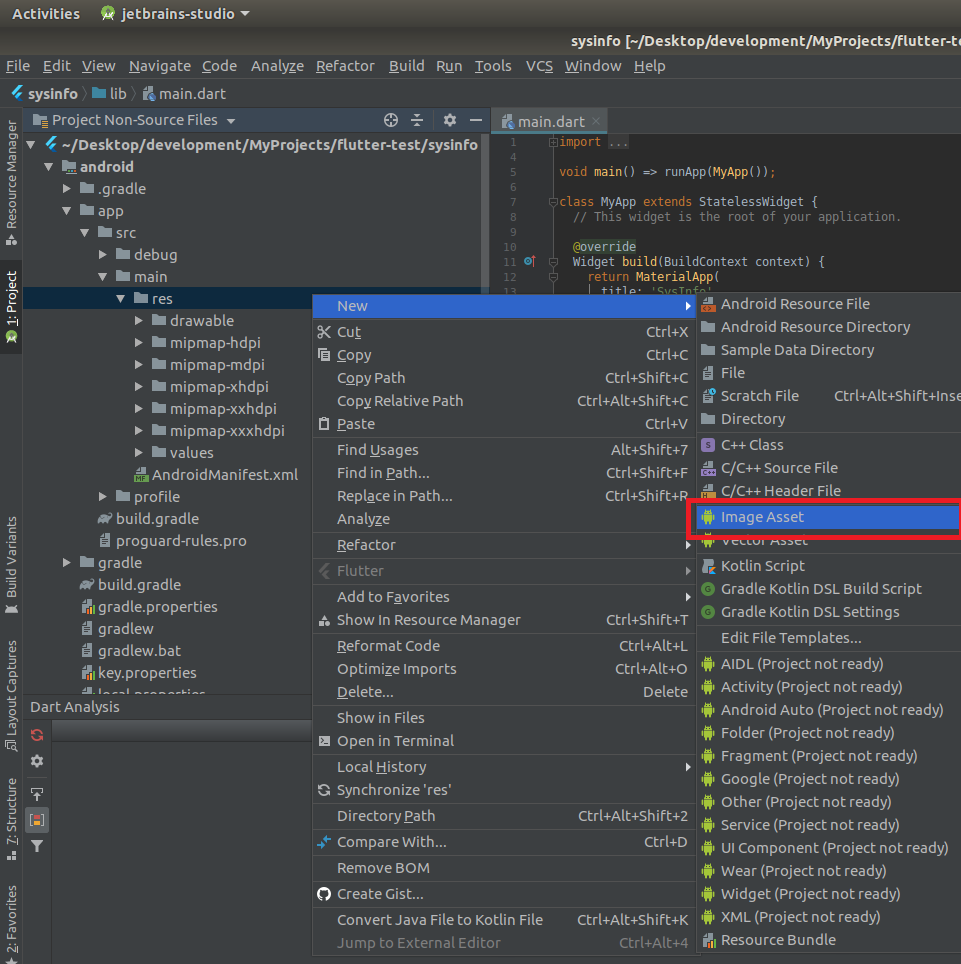 Android Studio - Image Asset Android Studio - Image Asset