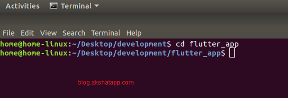 CD Flutter App Directory