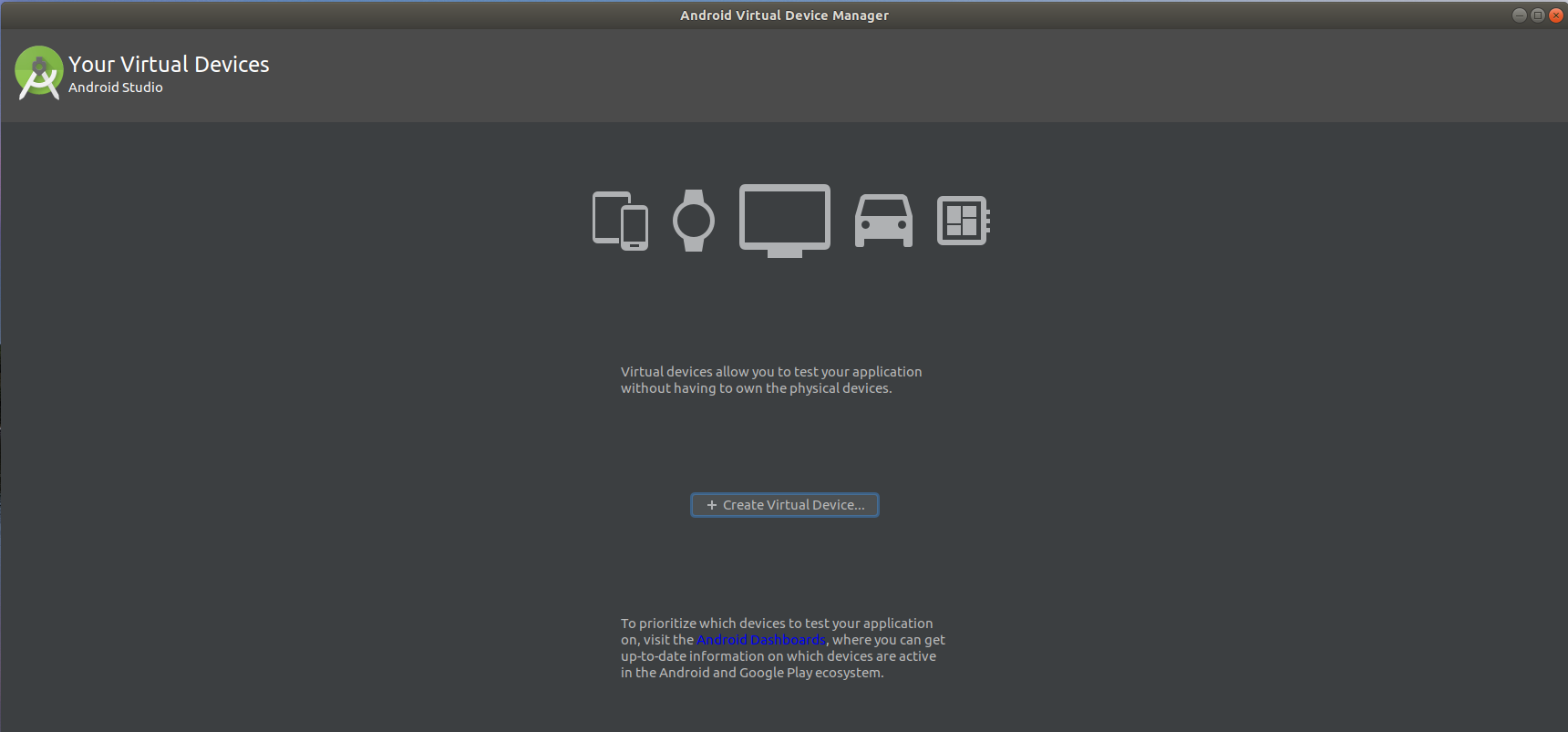Create Virtual Device