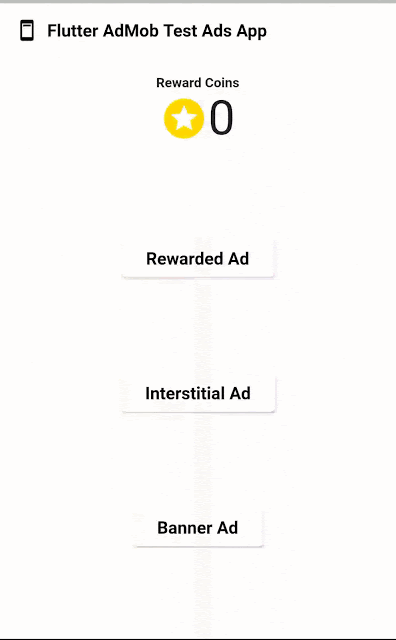 Flutter Interstitial Ad