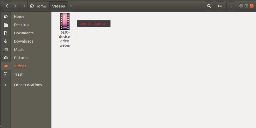 View File Location View File Location