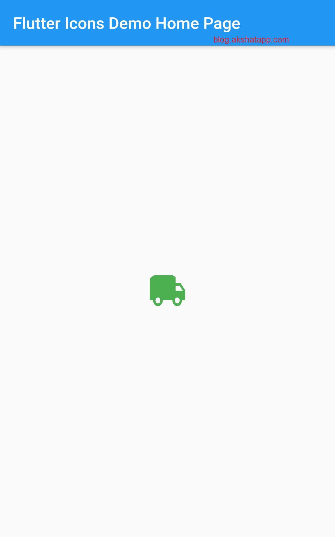 Flutter ImageIcon Size UI