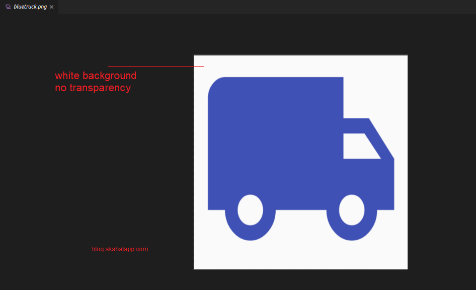 Image with white background